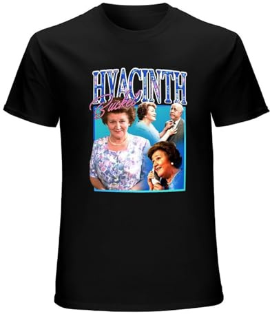 Hyacinth Bucket Homage Keeping Up Appearances T-Shirt Unisex Mens Tees Black