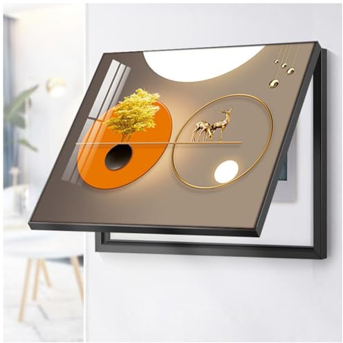 Cuadro Electrico Tapa Contadores Caja Decorativos Caja Electrica Contadores Cubierta Portátil Caja De Distribucion Contador Marcos Electricos Decoracion (C 30 * 40CM)