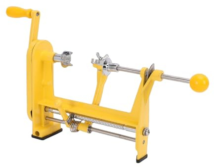 Cryfokt Pelapatate Manuale, Pelafrutta Premium in Lega di Alluminio, Pelapatate con Coperchio Incluso per Mele, Arance, Patate e Agrumi