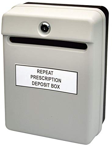 Helix Vorschlagsbox / interner Briefkasten, grau