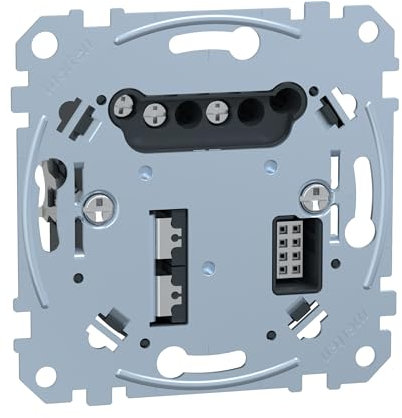 Schneider Electric Merten MEG5171-0000 Universal-Dimmer- Unterputz Dimmschalter für dimmbare LED-Lampen, Glühlampen 7-210 W, Phasenanschnitt oder Phasenabschnitt, Made in Germany, Silber
