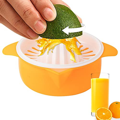 Hand Juicers for Citrus Juicers | Heavy Duty Hand Lemon Squeezer - Manual Orange Juicer with Juicer Bowl, Kitchen Utensils Lemon Squeezer Fulenyi