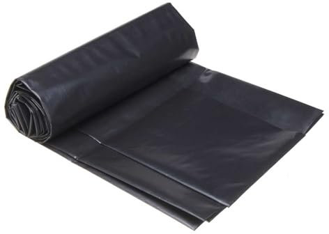 MJHETCY HDPE Revestimiento De Estanque 0,2mm De Grosor para Estanque De Peces Paño Delineador Impermeable para Hogar Jardín Piscina Filtro Estanque(Size:8x10m)