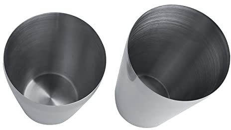 Juego de Acero Inoxidable para Mezclar y Beber, Recipiente para Bar, Toque Sofisticación con Esta Elegante Coctelera y Coctelera. Coctelera de Acero Inoxidable. (600/450ml)