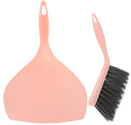 QUMIIRITY 1set Scopa Tastiere per Scrivania Rosa Facile Usare e Riutilizzabile per Rimuovere e Detriti