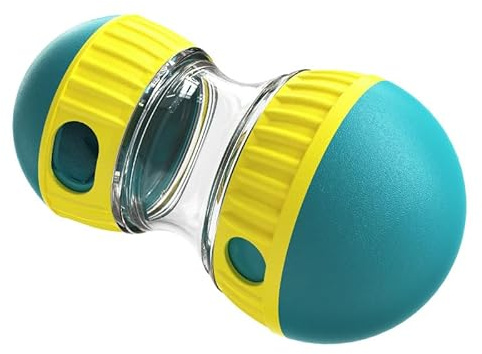 Dog Treat Dispenser Toy - Interactive Dog Feeder Toy - Slow Food Training Toy