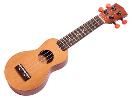 TOYANDONA Mini Ukulele Aus Fichtenholz Mit Sapele-griffbrett Reise-ukelele Für Anfänger Traditionelle Form Leicht Und Kompakt Saiten