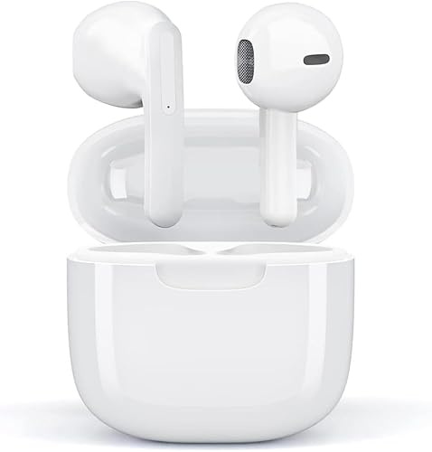 Wireless Earbuds, 2025 Bluetooth 5.3 Headphones in Ear buds, Bass Stereo, with 4 ENC Noise Cancelling Mics, 35H Playtime, IP7 Waterproof, Crystal-Clear Calls, Fast Charging for Sports