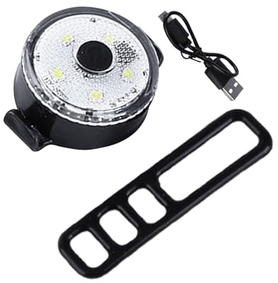 Rear Bike Light,USB Rechargeable Bike Taillight | 3 Lighting Modes Waterproof Cycling Lamp for Road Mountain Biking Night Riding Trip Travel Commuting Scooter Adults Kids