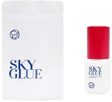 5 ml SKY ögonfranslim för ögonfransförlängning. Torktid 1–4 sekunder. 5 gram Tillverkad i Korea. Professionell kvalitet med stark vidhäftning (röd)