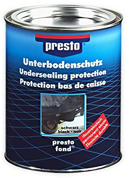 presto 603253 Unterbodenschutz Bitumen schwarz 1,3 kg