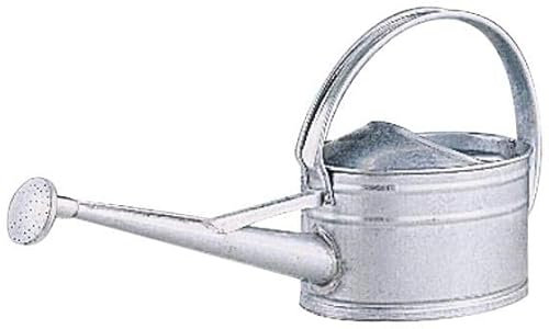AUBRY GASPARD - Arrosoir en Zinc 5 litres - L 65 x H 28 cm - Idéal pour Balcon - Zinc Lourd - Accessoire Indispensable pour Arrosage Jardin et Plantes d'Intérieur
