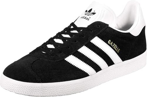 adidas Herren Gazelle Bb5476 Low Top, Schwarz Cblack White Goldmt, 44 EU