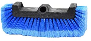 Brosse De Lavage Tri Faces Poils Souples Anti Rayures Passage Eau Intégré Compatible Manches Télescopiques Voiture Camion Camping Car Bateau Véranda Vitres