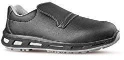 U-Power - Chaussures de sécurité basses sans métal antidérapantes hydrofuges NOIR - Environnements aseptisés - S2 SRC 45 Noir