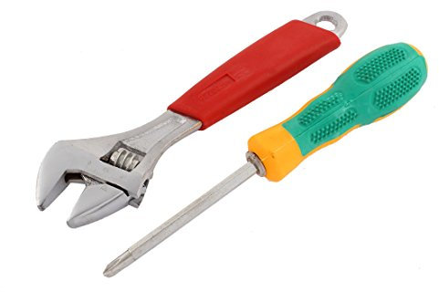 Aexit Set di chiavi per cacciavite a croce con chiave inglese regolabile' Home Office '2 in 1 ID: 730098