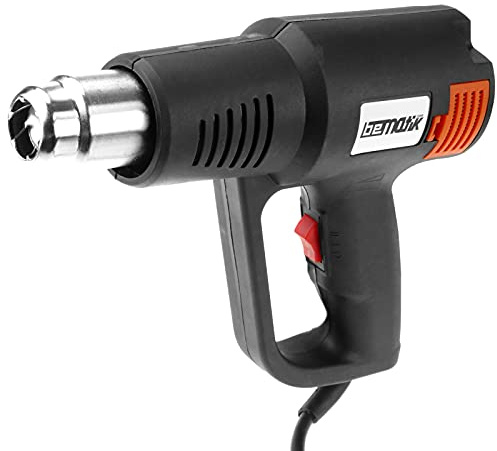 PrimeMatik - Pistolet à air Chaud de 2000 W pour Le décapage. Décapeur Thermique à 2 Vitesses