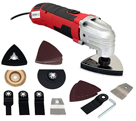 Voche 300w Electric Oscillating Multi Tool with 47PC Accessories Set Corded