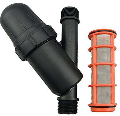 Filtro de riego de Pantalla, 3/4 Pantalla Riego Tanque de Riego Pantalla Malla Jardinería Filtro Agua Tuberia para Filtro de La Agricultura de Jardinería Riego por Goteo Tanque Bomba