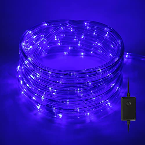 Ikodm LED Lichterschlauch Aussen 30m, 720 LEDs Lichtschlauch mit Timer & 8 Modi, Lichterschlauch Außen wasserfest Blau, LED Lichtschlauch für Garten Fest Weihnachten Hochzeit
