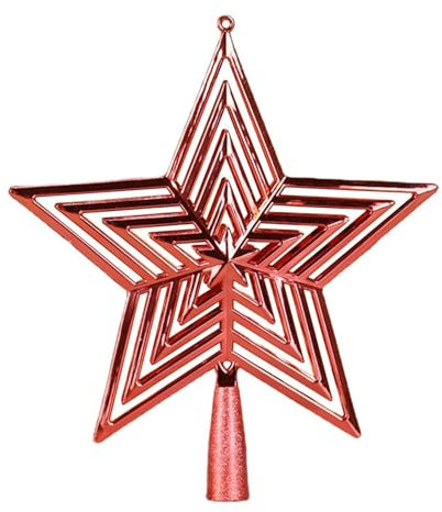 Kirdume Weihnachtsbaumspitze,Baumspitzen Weihnachtsdekorationen - Dekoratives Ornament für die Tischdekoration, Einweihungsparty, Geburtstagsgeschenk, Urlaubsparty