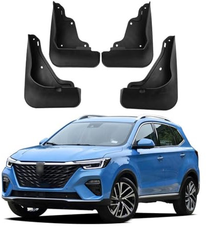 Bqieai 4PCS Auto Vorne Hinten Schmutzfänger, Für MG RX5 Plus 2020-2022 Rad Spritzschutz Kotflügel Staubdicht Schlamm Klappen Car Styling Zubehör