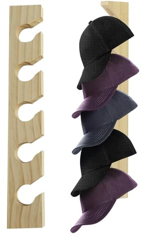 Väggmonterad hattställ Flerskiktsdisplay, Huvudbonadskrokar,