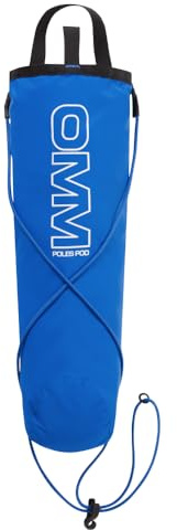 OMM Poles Pod Blue | Running Pole Quiver Backpack Attachment Lightweight Storage Pouch for Ultra Running, Trail, Ultra's & Hiking