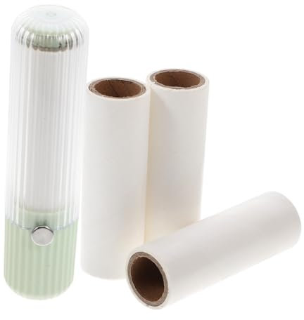 SKISUNO Portable Lint Roller for Clothes Extra Sticky Pet Lint Roller for Dog Cat Hair Removal Refills for Furniture and Carpet