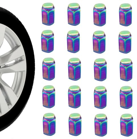 Flügelmutterabdeckungen Set, staubdichte Radmutterabdeckungen | Mehrzweck-Radmutternabdeckungen, 20 für Autos, rostfreie Abdeckung für Flügelmuttern für Autos, SUVs, LKWs