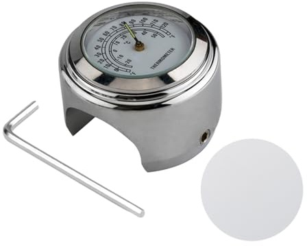 ATV & Fahrrad -Lenkeruhr - Genauiger Wasserdichtes Zyklusmesser Mit Temperaturmesser | -resistente Leuchtende Display, Universelle 22-25,4 Mm Klemme Für Straßenräder, Mountainbikes, Motorräder U