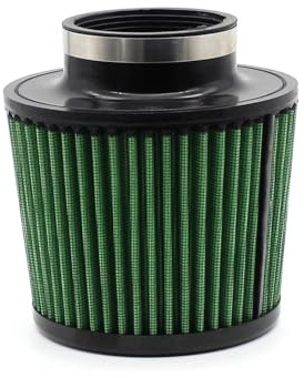 Filtre à Air Filtre D'admission D'air À Cône Froid À Haut Débit 63 Mm Et 76 Mm Universel Lavable Pour Moteur Voiture Course Et De Sport Filtre à Air Filtres(76mm Green)