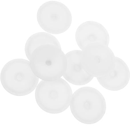 Milisten 10pcs Lint Roller Plastic Replacement Covers Tearable Roller Plugs for Pet Hair Removal Clothes and Car Seats