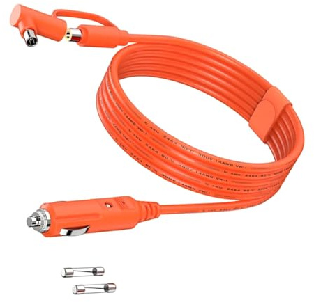 HOOLRZI Câble de charge automobile Quick-Connect, sortie stable, avec adaptateur pour câble adaptateur multi-appareils