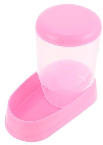 ibasenice Automatic Hamster Feeder Food Dispenser for Guinea Pig Small Pet Supplies Prevents Spills and Waste