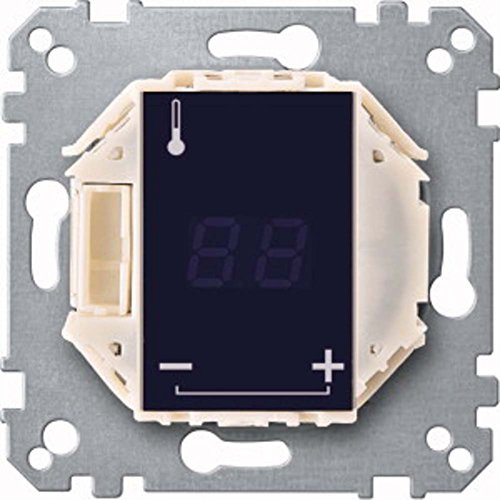 Schneider Electric Merten Universal Temperaturregler-Einsatz, MEG5775-0000 | Mit Touch-Display, Unterputz
