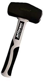 JEFFERSON 2.5lb Club / LUMP Hammer FIBREGLASS SHAFT
