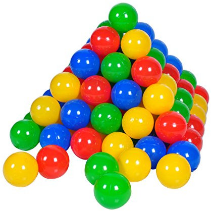 Knorrtoys 56789 - Bälleset ca. Ø6 cm - 100 balls/colorful