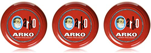 Arko Shaving Soap 3 x 90 g Tin.