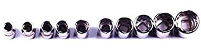 10 Piece 1/4 Inch Drive 12 Point Shallow SAE Sockets