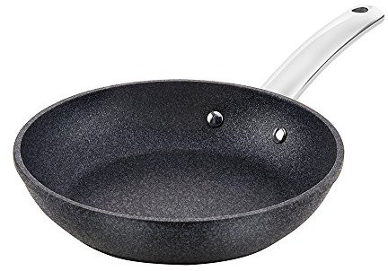 Tower Trustone Induction Frying Pan, Non Stick, Easy to Clean, Dishwasher Safe, Violet Black, 20 cm