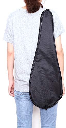 Badmintonschläger Tasche Wasserdicht Schlägerhülle Universal Schlägertasche Tragbar Federballschläger Hülle mit Verstellbar Trägeriemen Sporttasche Oxford Badmintontasche für einen Schläger