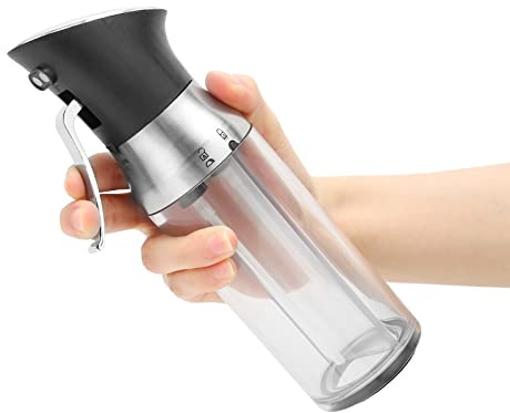Botella de aceite Dispensador de aceite de cocina Dispensador de aceite de cocina portátil para el hogar Barbacoa Picnic Botella de spray de aceite Picnic Atomización columnar antideslizante Pulveriza