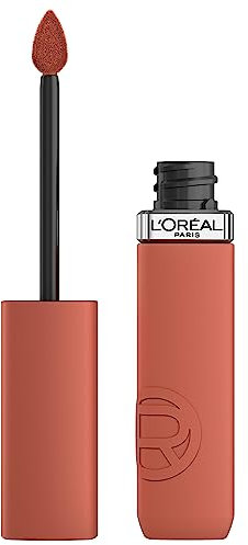L'Oréal Paris Liquid Lipstick, Intense Colour, Longwear Matte Formula with Hyaluronic Acid, Transfer- and Smudge-Resistant, Infallible Matte Resistance, Shade: 115 Snooze Your Alarm