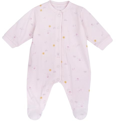 Chicco, Tutina Neonata, Tutina in Morbido e Leggero Cotone, con Comoda Apertura Frontale ed Entrogamba, Ideale per Primavera e Autunno, Designed in Italy, Abbigliamento Neonata 0-24 Mesi