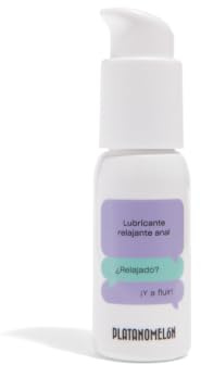 Platanomelón - Lubricante Relajante Anal a base de agua