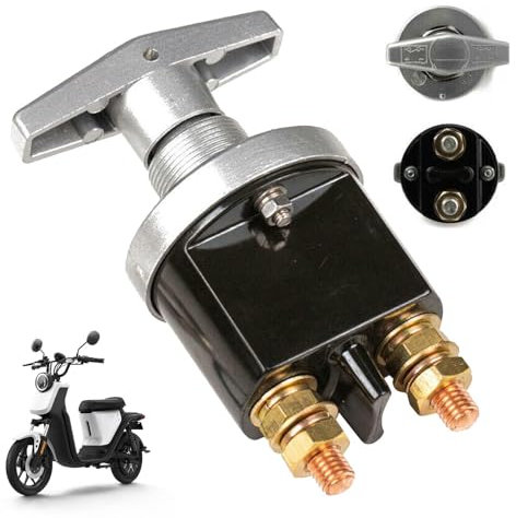Wasserdichter Batterietrennschalter – 1500 A 2-poliger Trennschalter | Autobatterie-Trennschalter, 12 V, 24 V, automatischer Batterie-Verbindungstrennschalter, IP65, wasserdicht, 1500 A, 2-poliges Bat