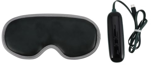 FRCOLOR Masque Oculaire Chauffant Pour De Fatigue Bandeau Pour Yeux Avec Vibrations à Haute Fréquence Outil De Soin Des Yeux