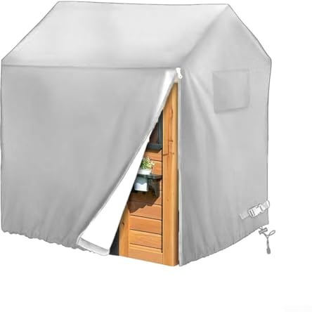 210D Oxford-Gewebe, Kinderspielhaus-Abdeckung, Outdoor-Garten, Spielhaus, Schutz, winddicht, 110 x 120 x 140 cm (110 x 120 x 140 cm)