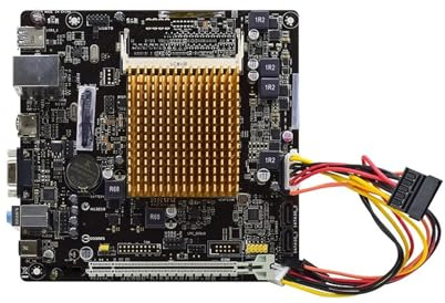 XYYZXKL schede Madri Kit Scheda Madre Fit for ASUS Mini ITX J2900-K/K31AN CPU Integrata con DDR3 8 GB RAM Scheda Madre Combo HDMI 17 * 17CM Mini TIX